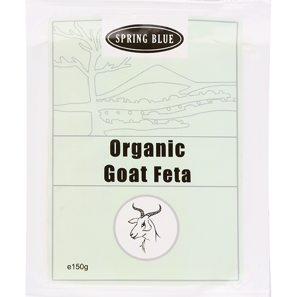 SPRING BLUE ORGANIC GOATS FETA 150G