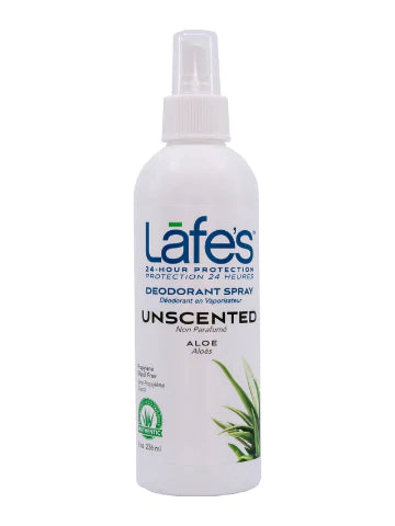 LAFES SPRAY DEODORANT UNSCENTED 118ML
