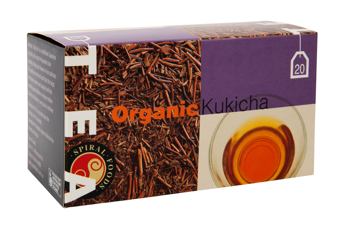 SPIRAL KUKICHA TEA BAGS 20BGS