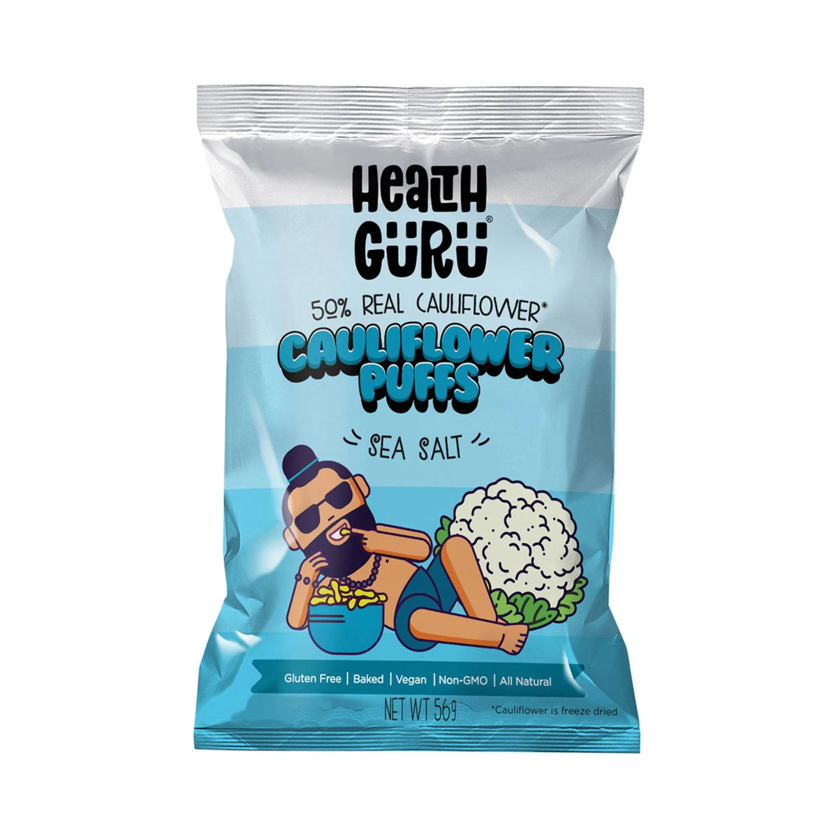 HEALTH GURU SALTED PUFFS 56G