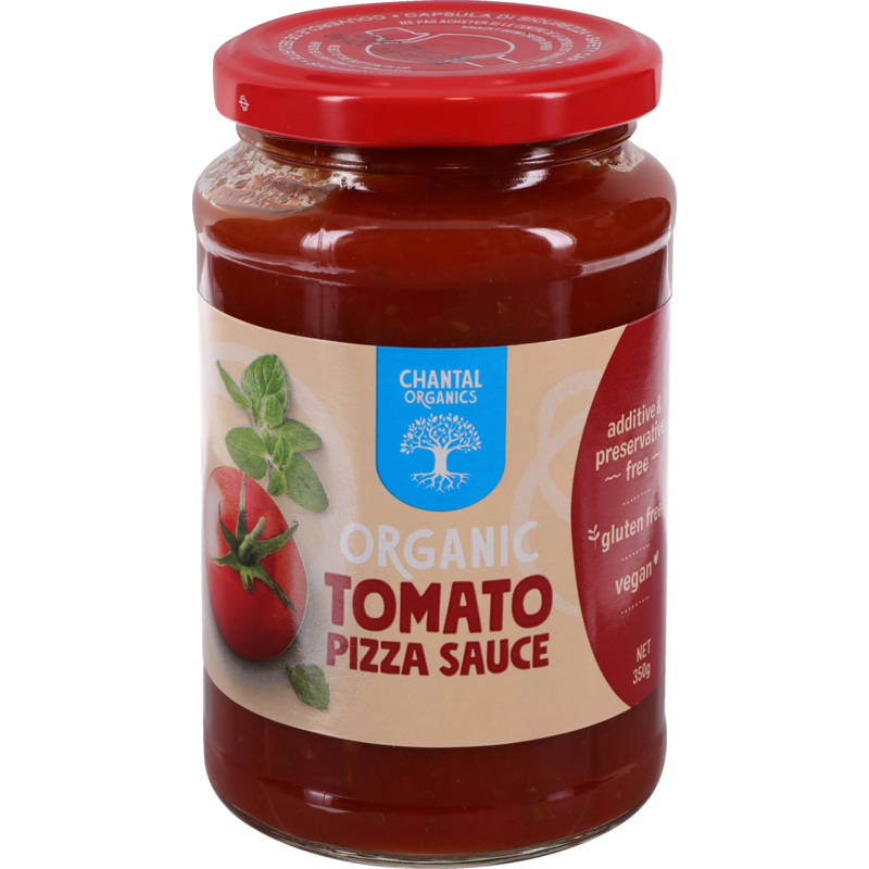 CHANTAL ORGANIC TOMATO PIZZA SAUCE 350G