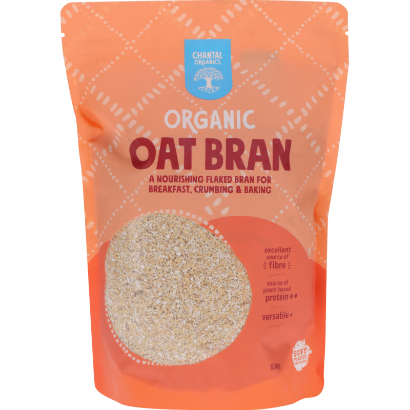 CHANTAL ORGANIC OAT BRAN 650G