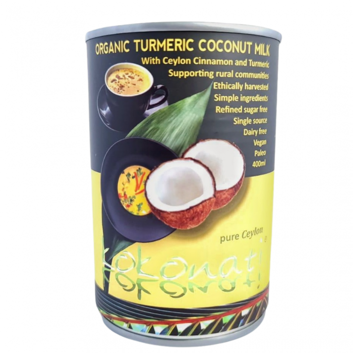KOKONATI TURMERIC FLAVOURED COCONUT MILK 400ML