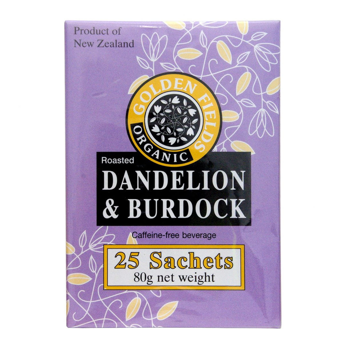 GOLDEN FIELDS DANDELION & BURDOCK 25 SACHETS
