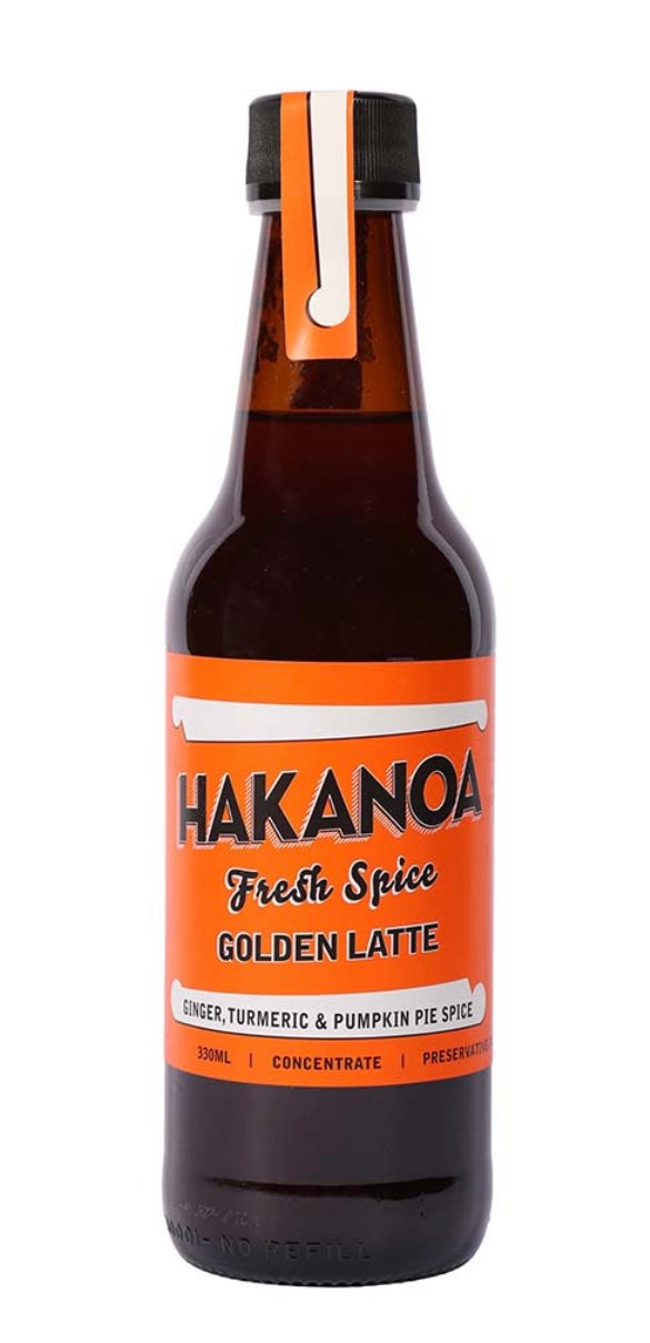 HAKANOA GOLDEN TURMERIC LATTE SYRUP 330ML