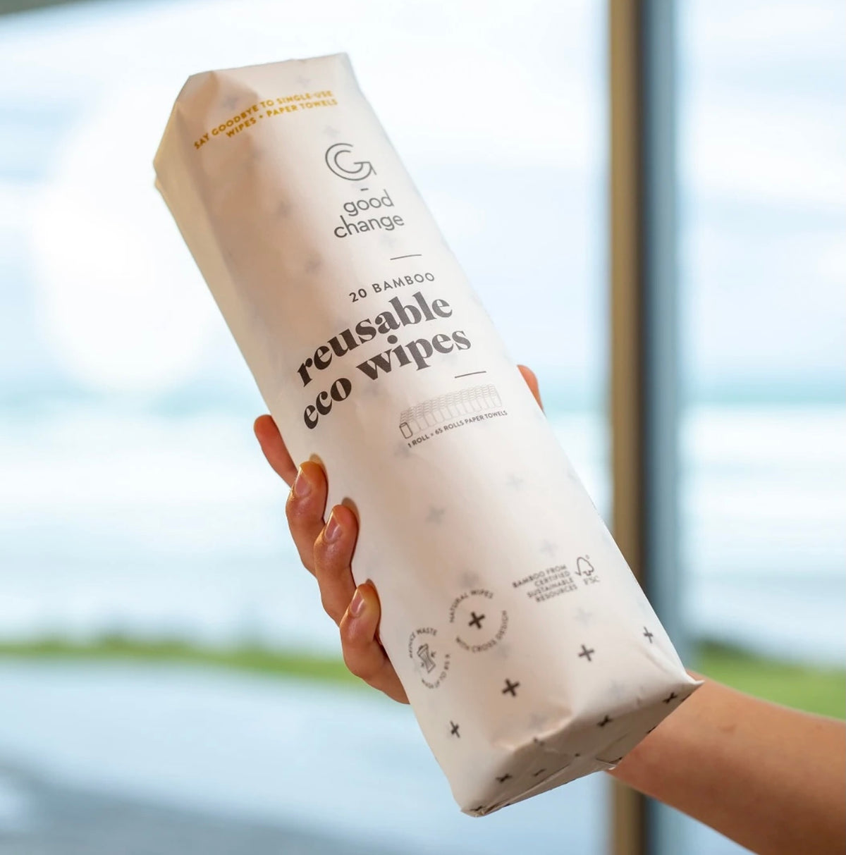 GOOD CHANGE REUSABLE ECO TOWELS 18SHEETS