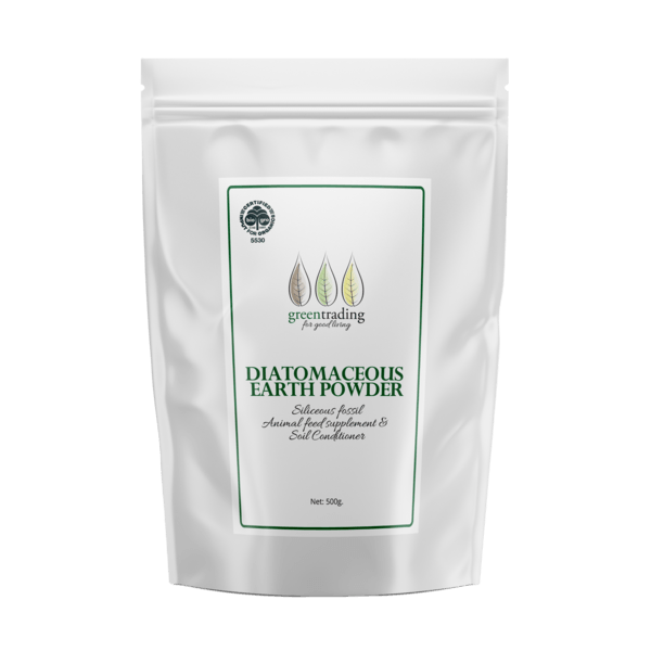GREEN TRADING DIATOMACEOUS EARTH POWDER 500G
