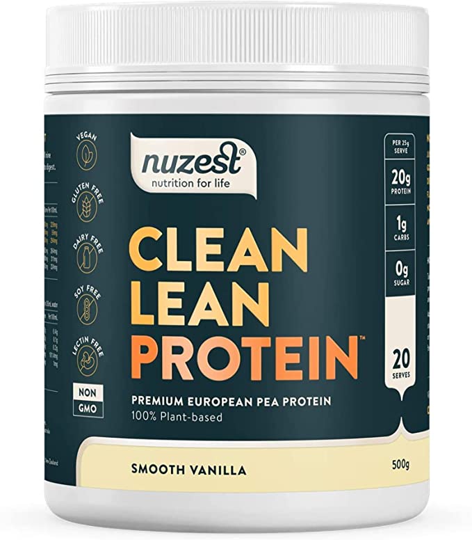 NUZEST CLEAN LEAN PROTEIN POWDER VANILLA 500G