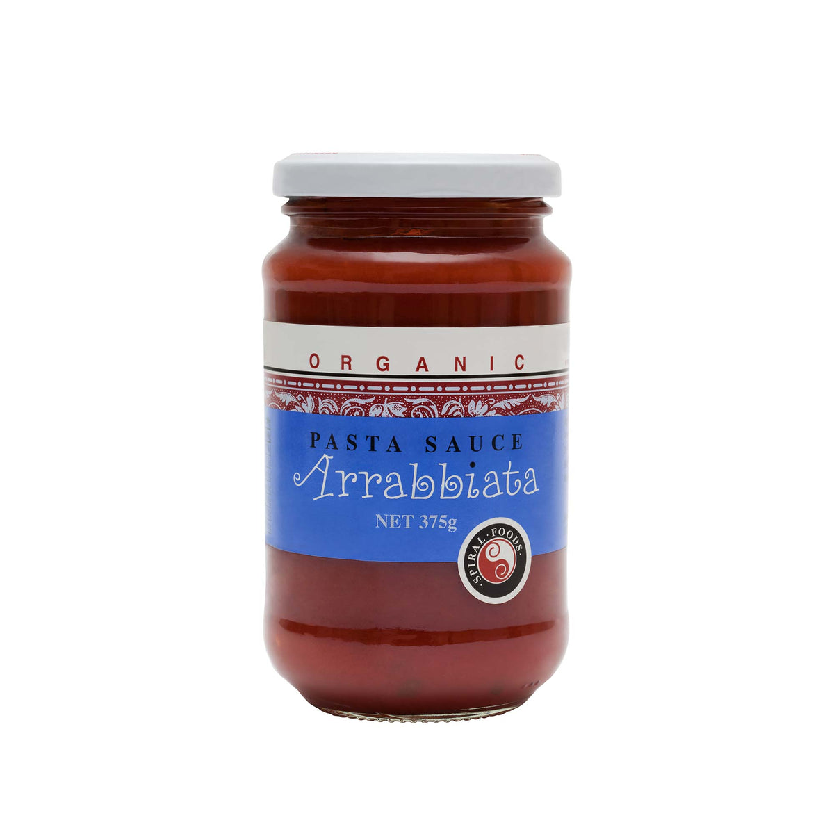 SPIRAL ORGANIC ARRABBIATA PASTA SAUCE 375G