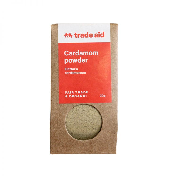 TRADE AID ORGANIC CARDAMOM POWDER 30G