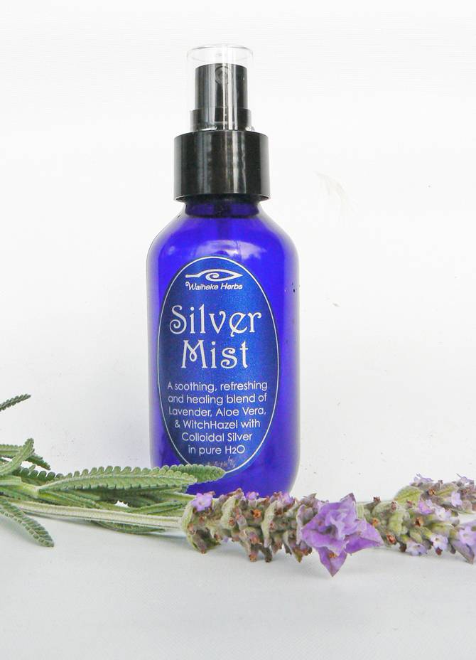 silver mist lavender plant WAIHEKE HERBS SILVER MIST LAVENDER 125ML – Simply Organic NZ
