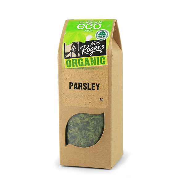 MRS ROGERS ORGANIC PARSLEY 8G