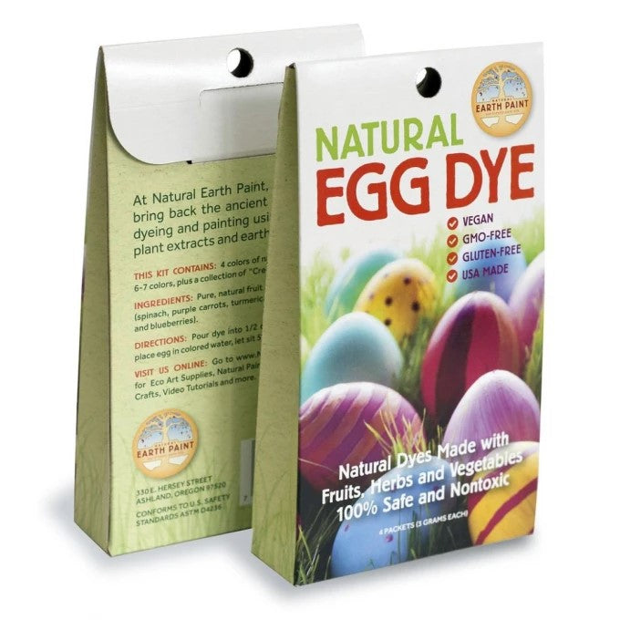 NATURAL EGG DYE 4 COLOURS