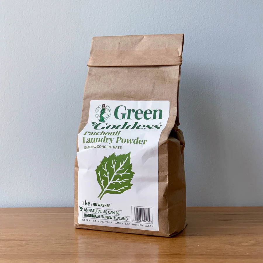 GREEN GODDESS PATCHOULI LAUNDRY POWDER 1KG