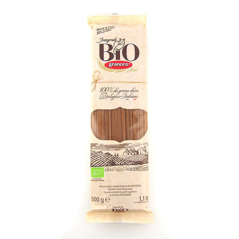 GRANORO BIO SPAGHETTI WHOLEWHEAT 500G