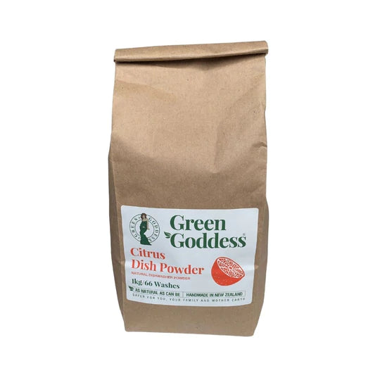 GREEN GODDESS CITRUS DISH WASHER POWDER 1KG