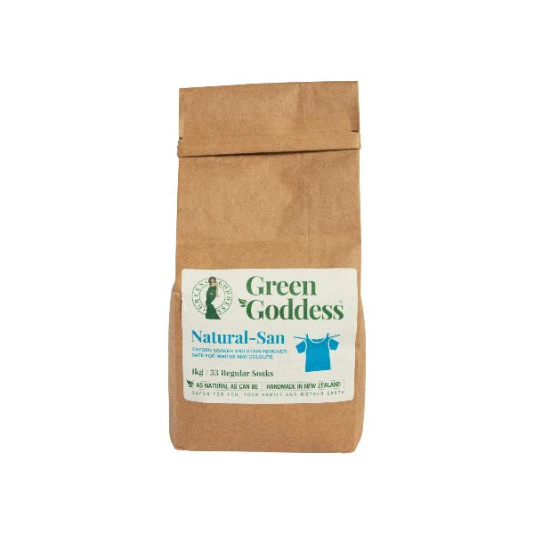 GREEN GODDESS NATURAL SAN OXY SOAK 1KG TUB