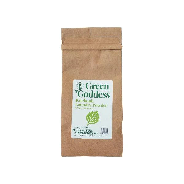 GREEN GODDESS PATCHOULI LAUNDRY POWDER 500G