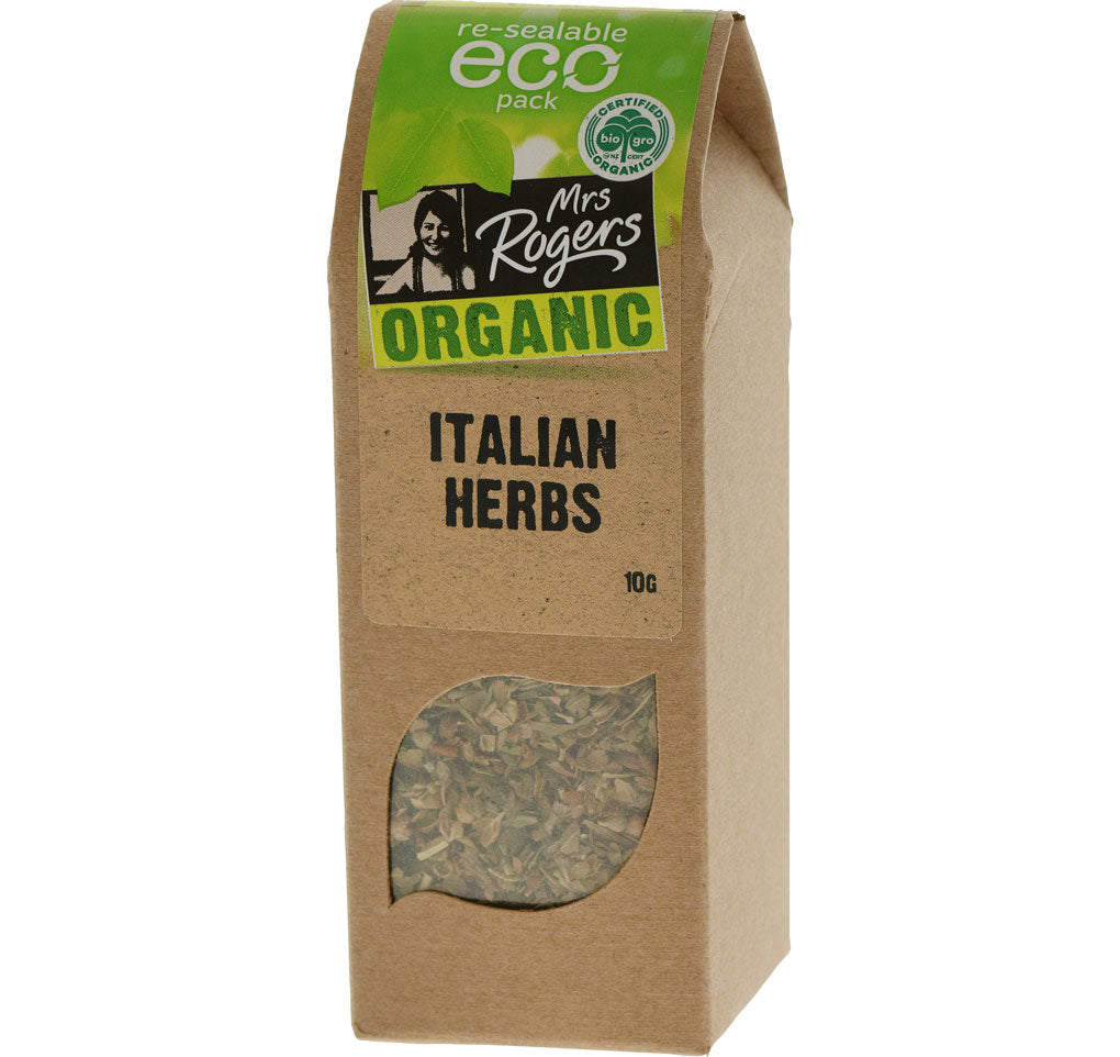 MRS ROGERS ORGANIC ITALIAN HERBS 10G