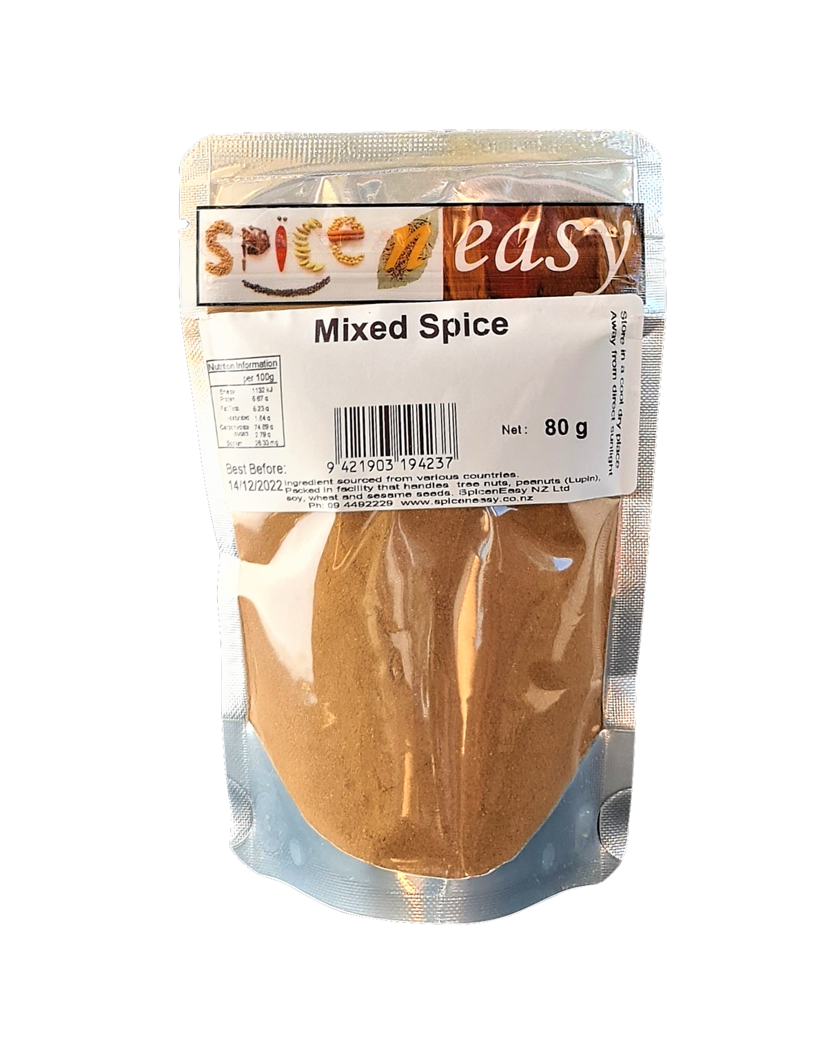 SPICE N EASY MIXED SPICE 80G