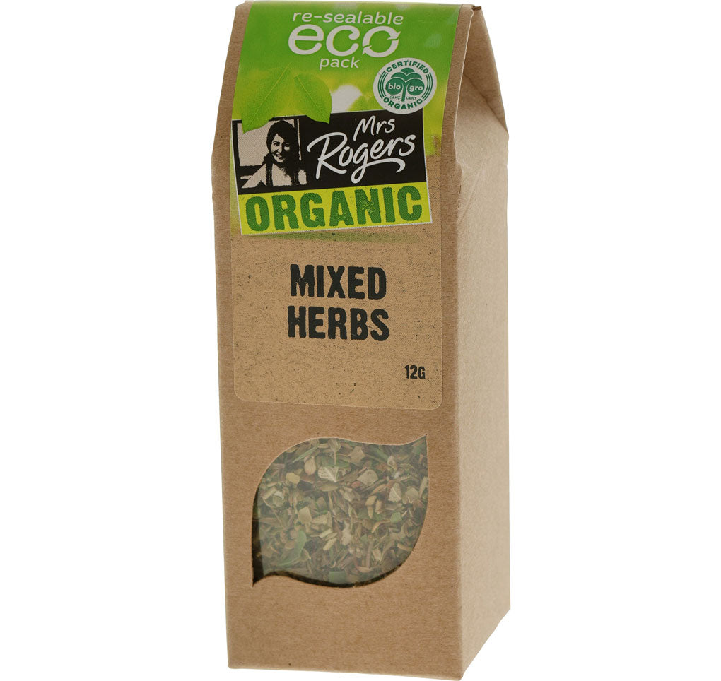 MRS ROGERS ORGANIC MIXED HERBS 12G