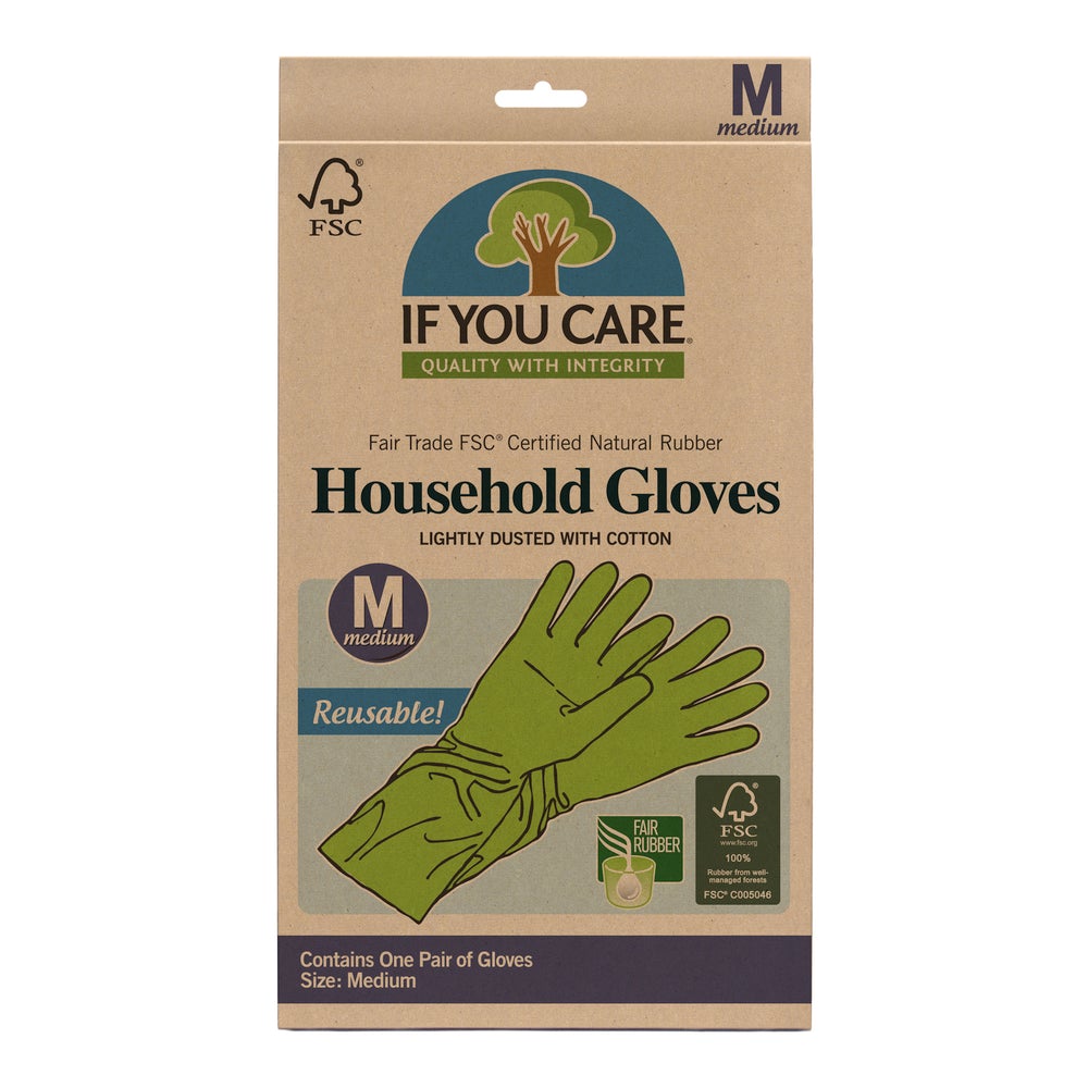 IF YOU CARE HOUSEHOLD GLOVES SIZE M