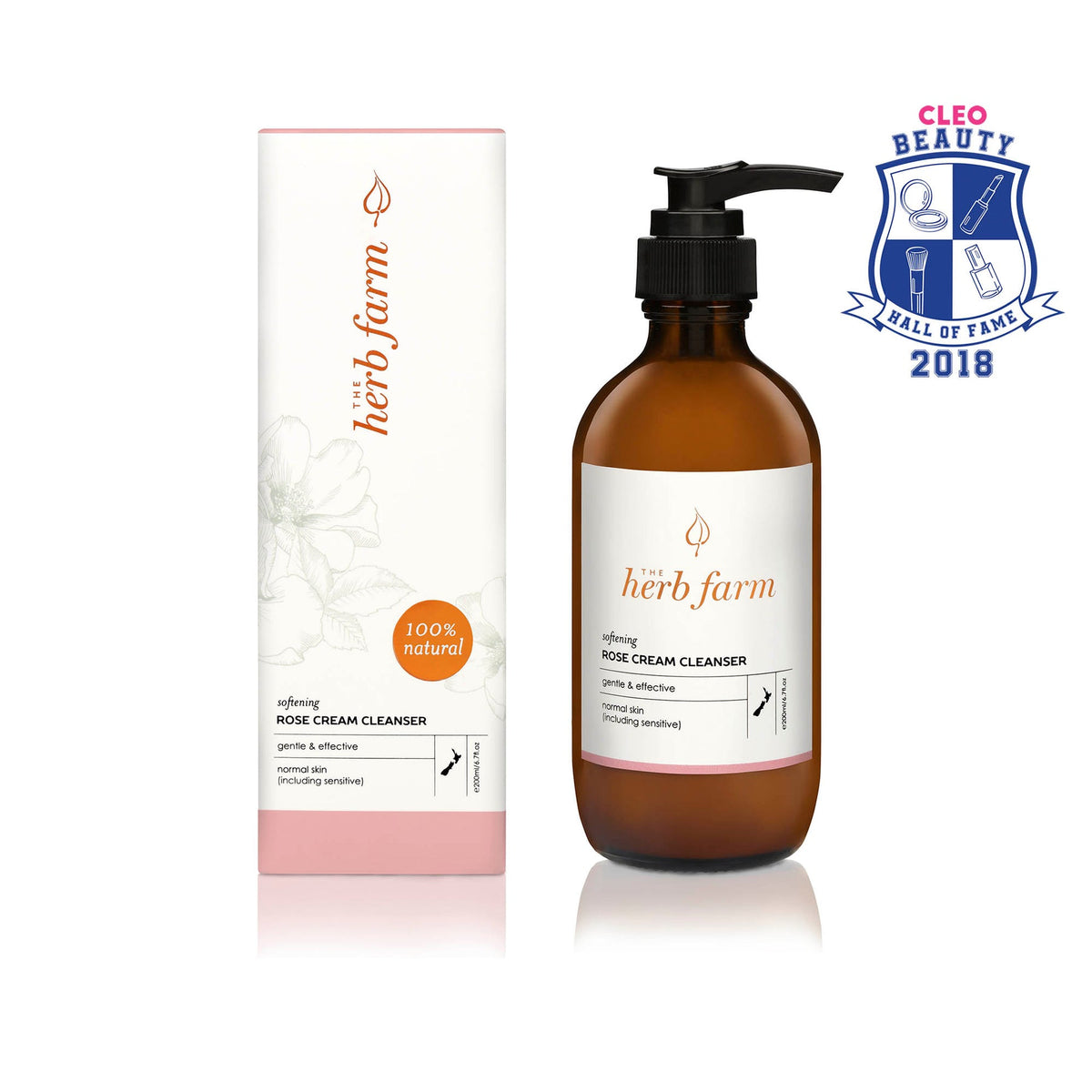 HERB FARM SOFTENING ROSE CLEANSER 200ML