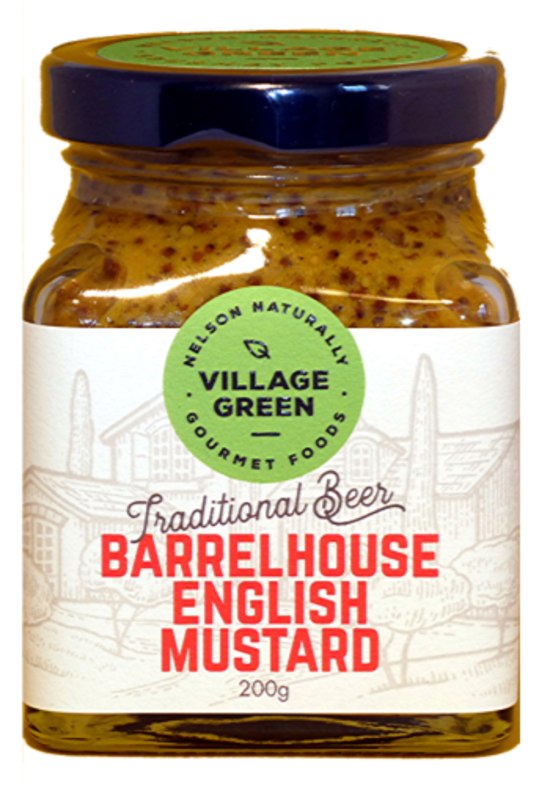 VILLAGE GREEN ENGLISH MUSTARD 200G Simply Organic NZ