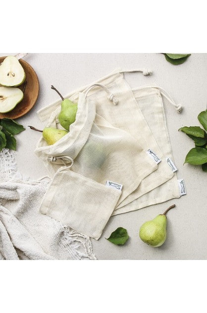 ECO WAREHOUSE PRODUCE BAGS LARGE 4PK