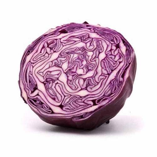 CABBAGE RED HALF ORGANIC EACH