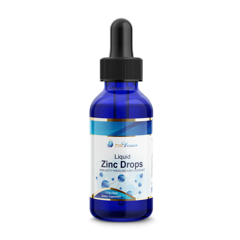 PURE VITALITY ZINC DROPS 30ML