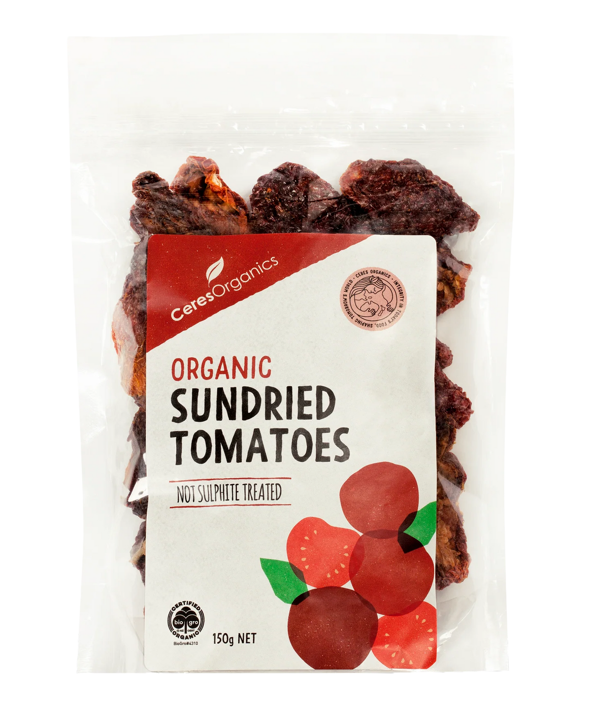 CERES ORGANICS SUNDRIED TOMATOES 150G