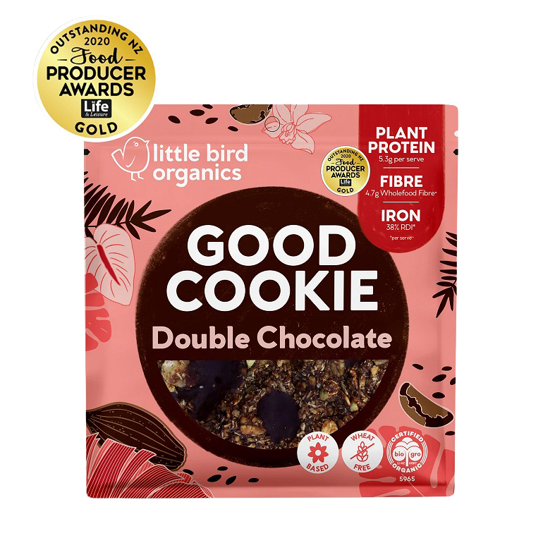 LITTLE BIRD GOOD COOKIE DOUBLE CHOCOLATE CHIP 70GM