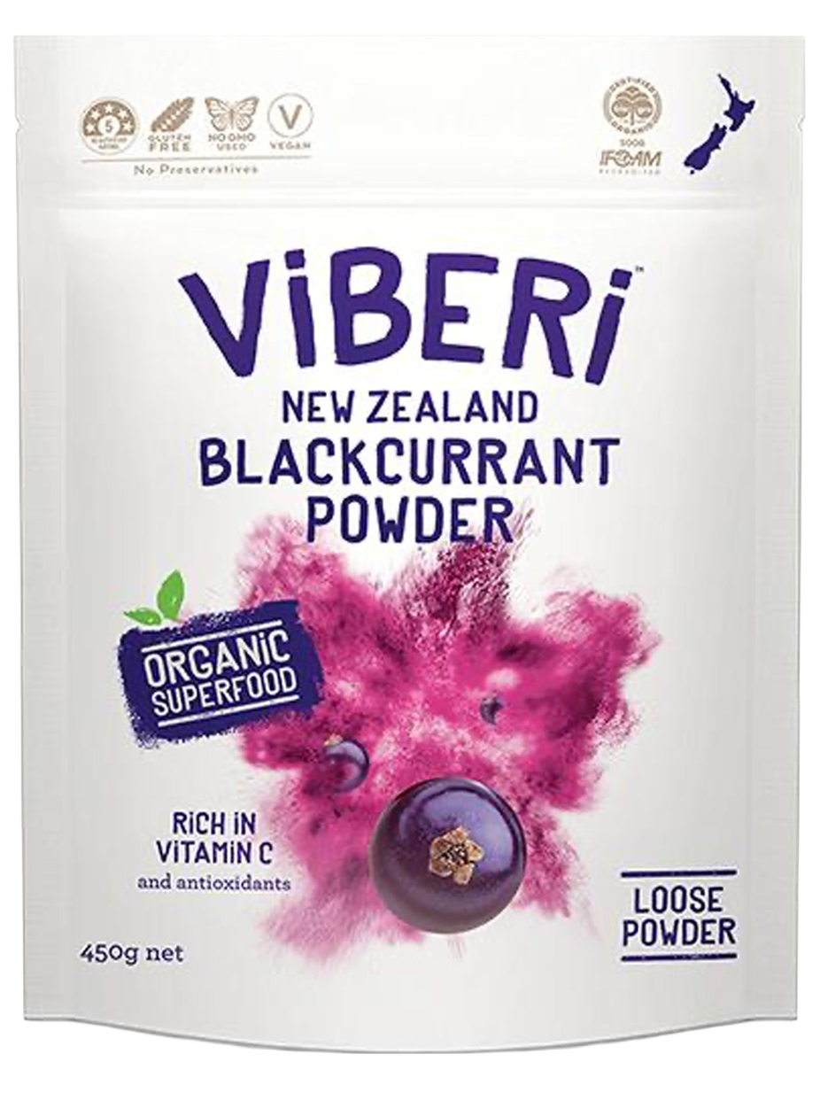 VIBERI LOOSE BLACKCURRANT POWDER 450G