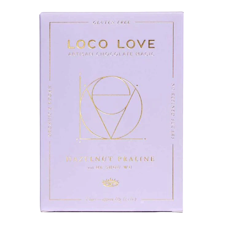 LOCO HAZELNUT PRALINE TWIN 60G
