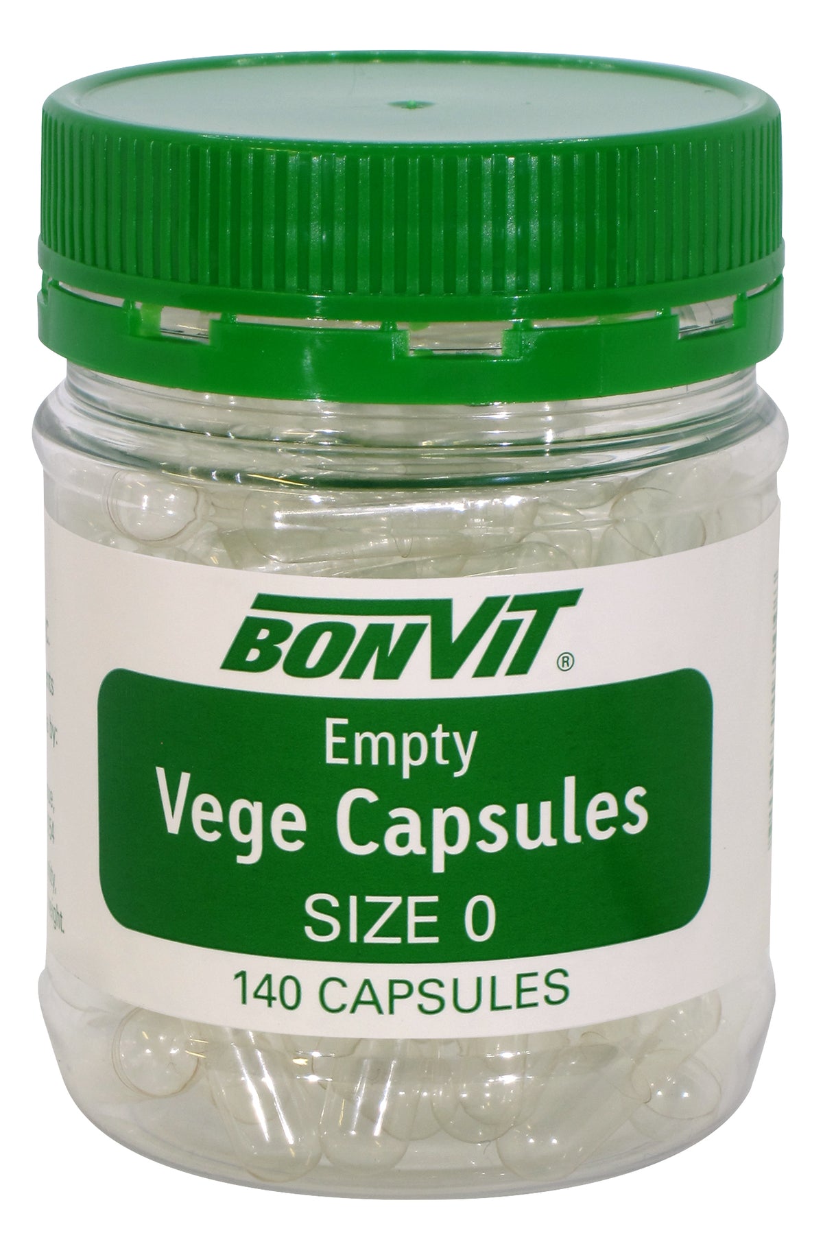 BONVIT VEGE CAPSULES 140S SIZE 0