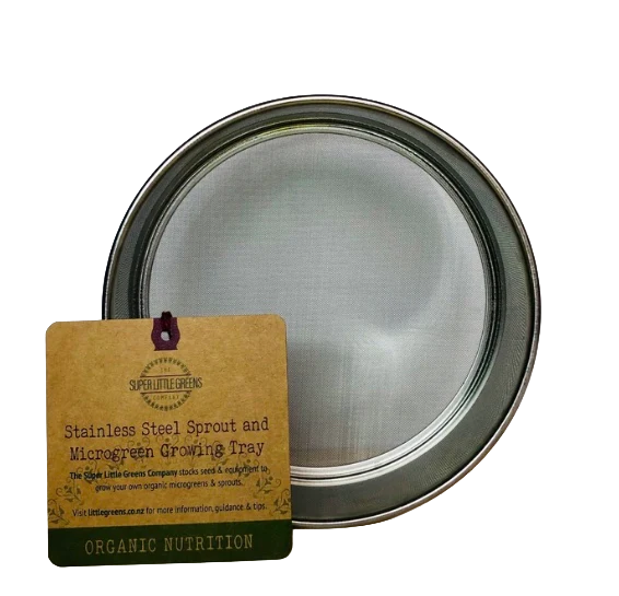 SUPER LITTLE GREENS STAINLESS SPROUTING TRAY