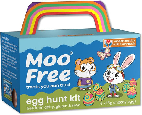 MOO FREE EGG HUNT KIT 6X 15G EGGS