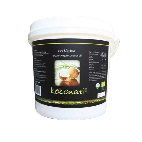 KOKONATI ORGANIC COCONUT OIL VIRGIN 4L