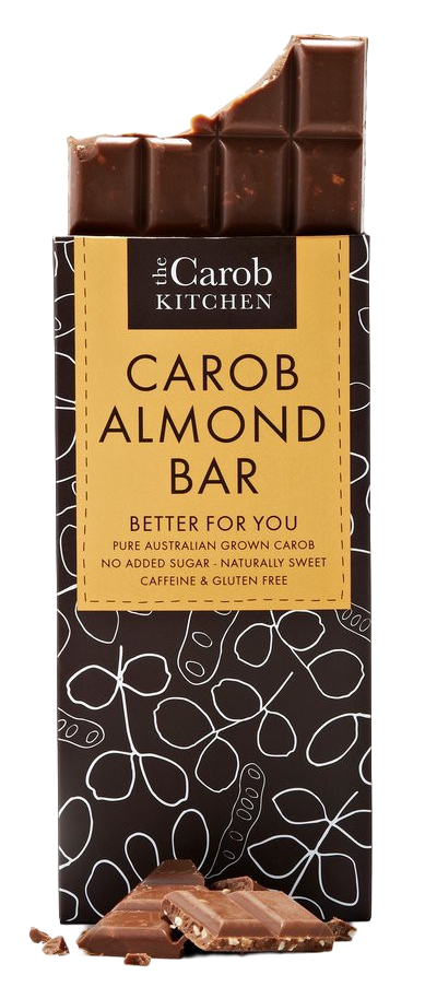 CAROB KITCHEN CAROB ALMOND CHOCOLATE BAR 80G