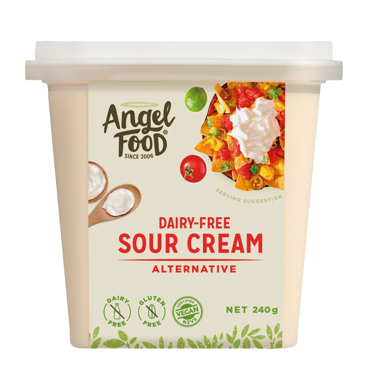 ANGELFOOD SOUR CREAM 200G