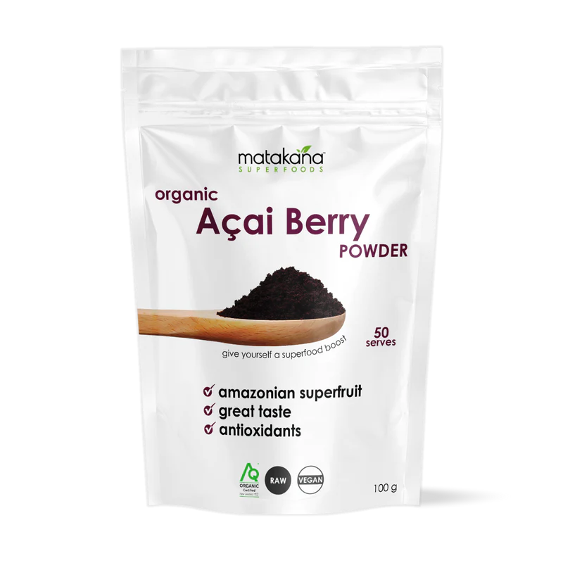 MATAKANA SUPERFOODS ACAI BERRY POWDER 100G