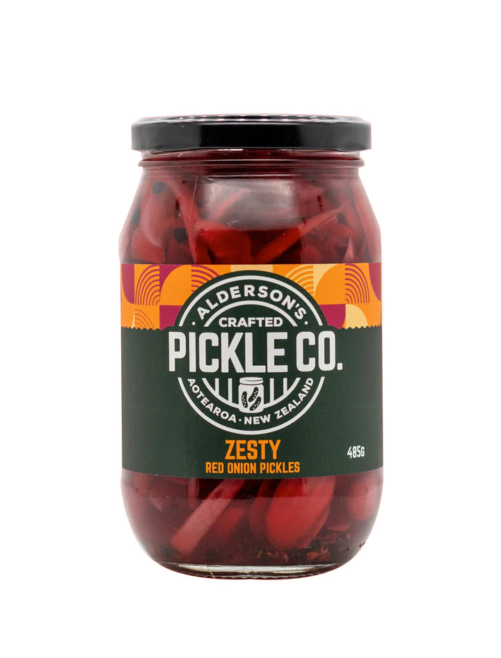 ALDERSONS PICKLED RED ONION ZESTY 485G