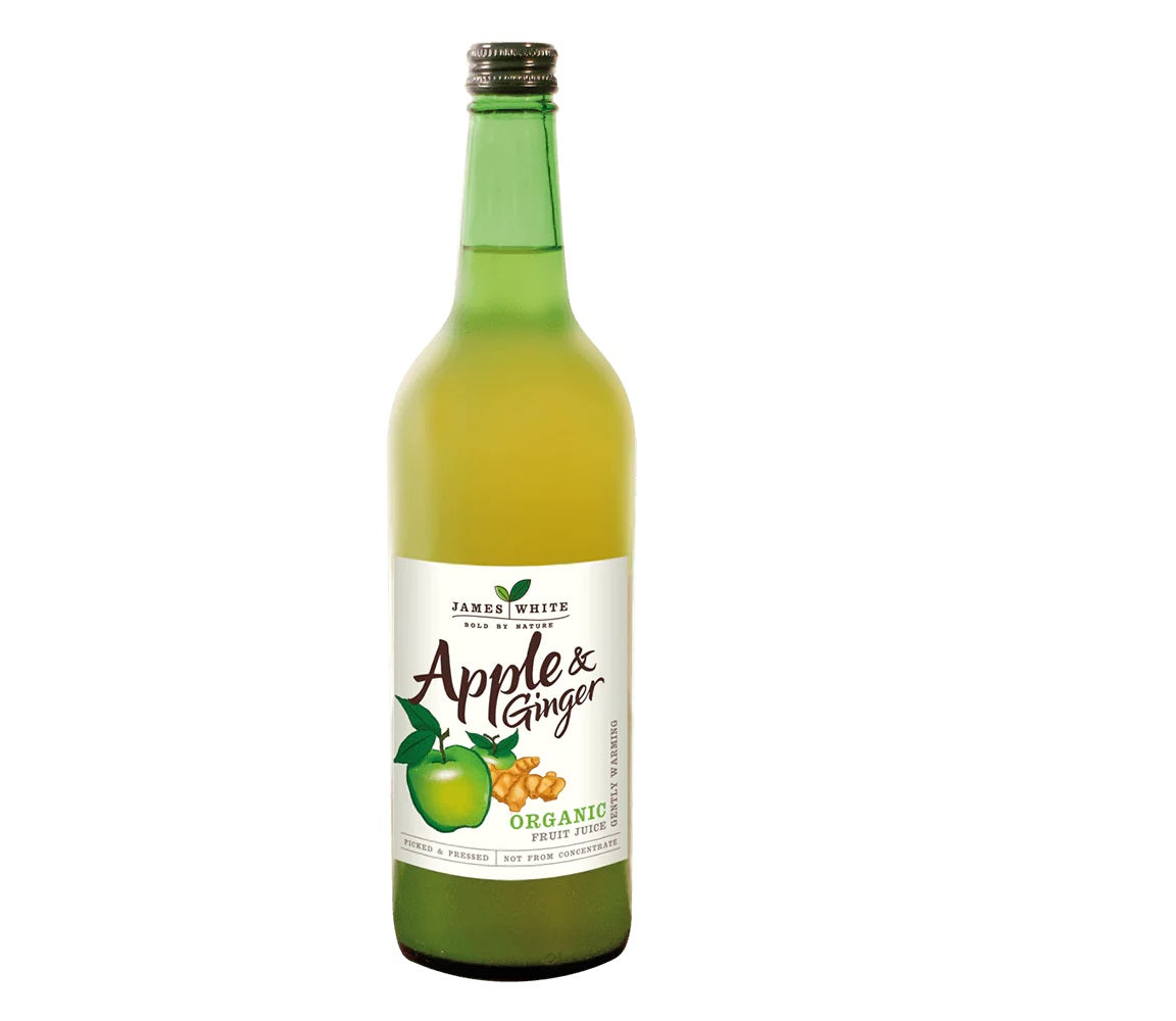 JAMES WHITE APPLE & GINGER JUICE 750ML