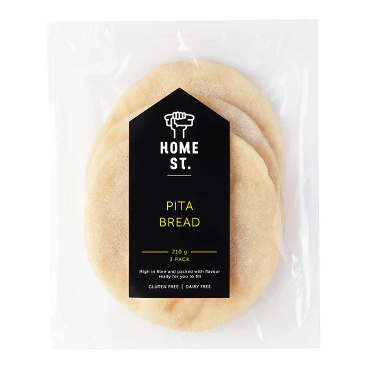 BAKEWORKS PITA BREAD 3PK