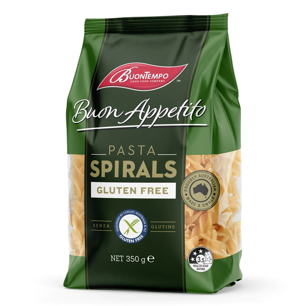 CP BUON TEMPO PASTA RICE SPIRALS 350G