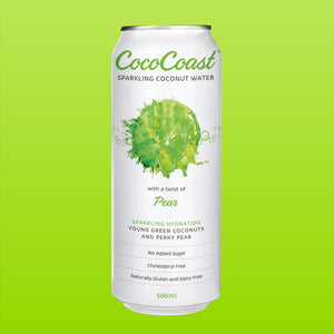 
                  
                    COCOCOAST COCONUT WATER SPARKLING PEAR 500ML
                  
                