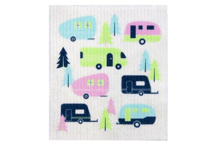 RO FLOR CARAVAN DISH CLOTH***