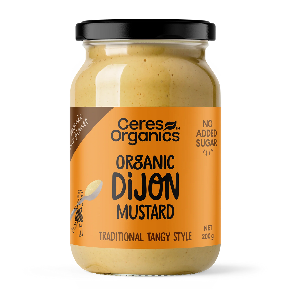 CERES BIO MUSTARD DIJON 200G