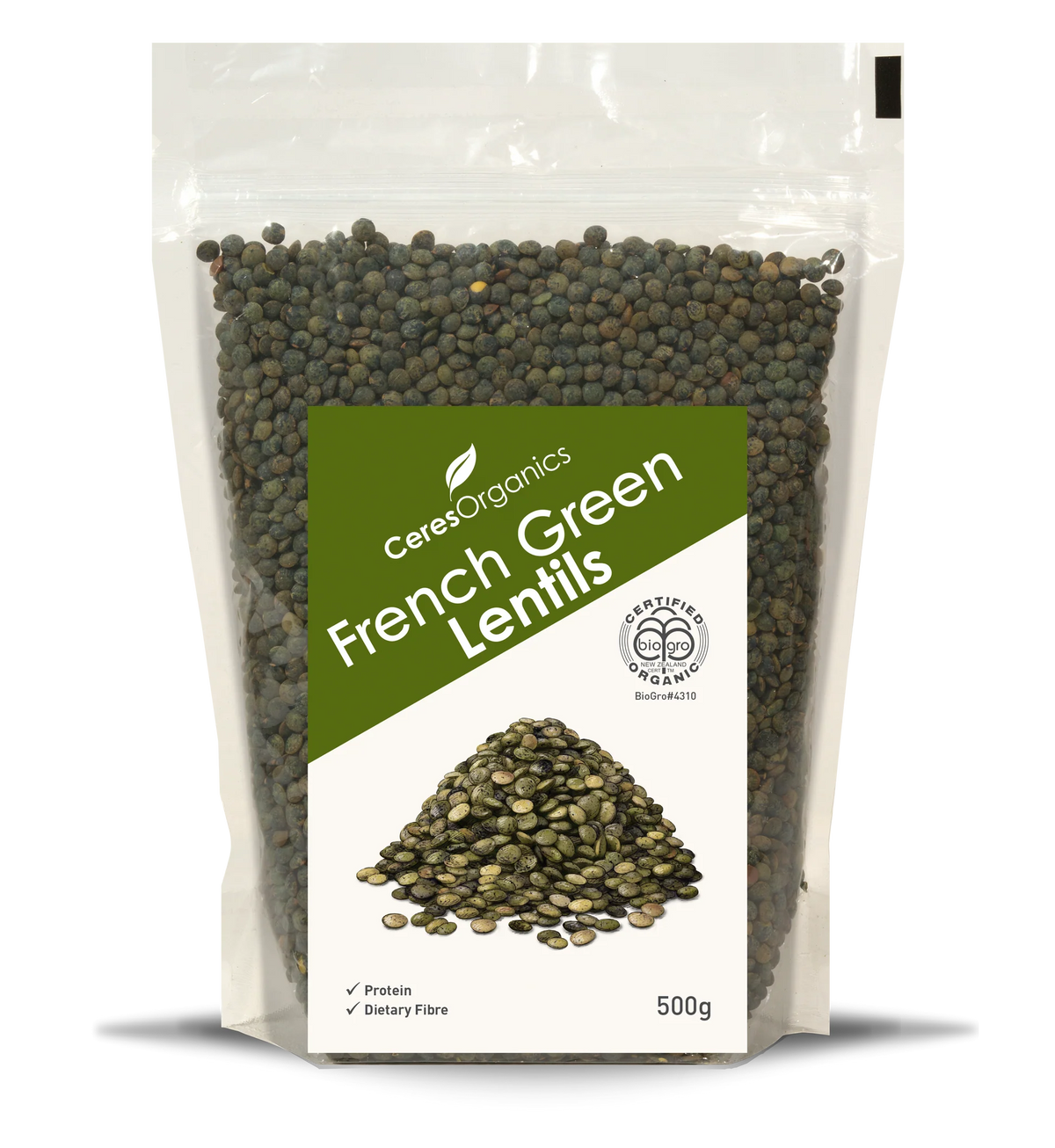 CERES BIO FRENCH GREEN LENTIL 500G